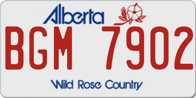 AB license plate BGM7902
