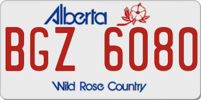 AB license plate BGZ6080