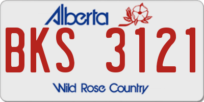 AB license plate BKS3121