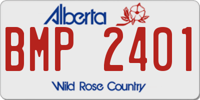 AB license plate BMP2401