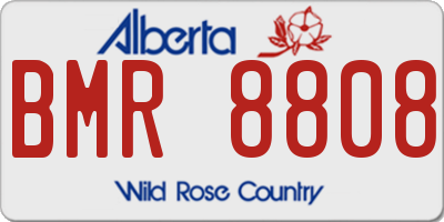 AB license plate BMR8808