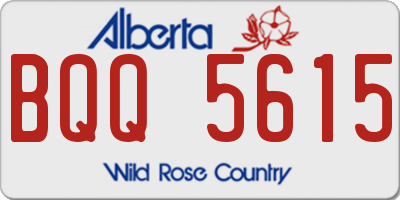 AB license plate BQQ5615