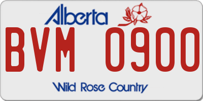 AB license plate BVM0900