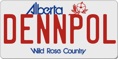 AB license plate DENNPOL