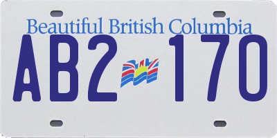 BC license plate AB217O