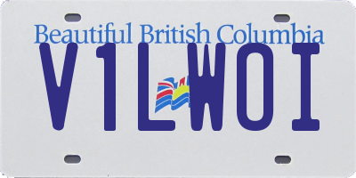BC license plate V1LWOI