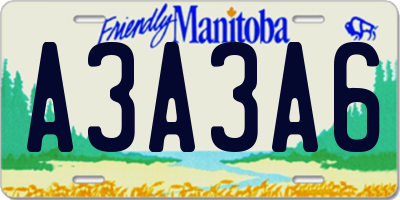 MB license plate A3A3A6
