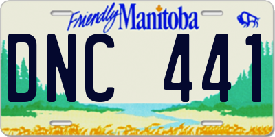 MB license plate DNC441