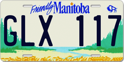 MB license plate GLX117