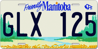 MB license plate GLX125
