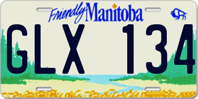 MB license plate GLX134