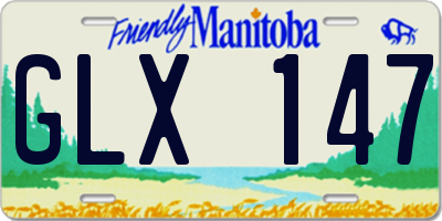 MB license plate GLX147