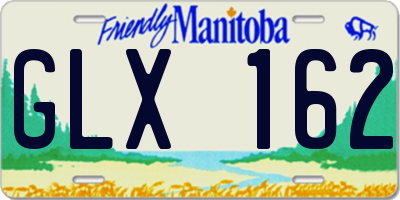MB license plate GLX162
