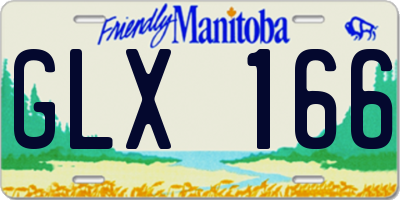 MB license plate GLX166
