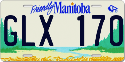 MB license plate GLX170