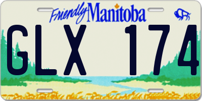 MB license plate GLX174