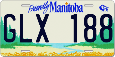MB license plate GLX188