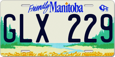 MB license plate GLX229