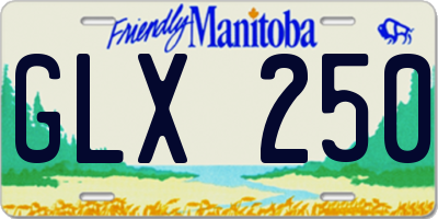 MB license plate GLX250