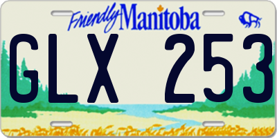 MB license plate GLX253