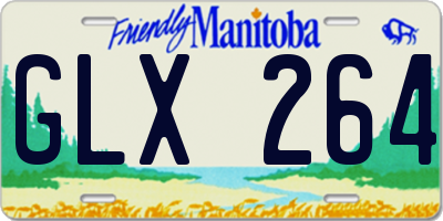 MB license plate GLX264