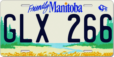MB license plate GLX266