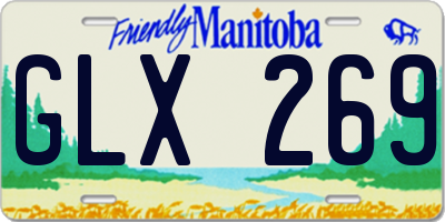 MB license plate GLX269