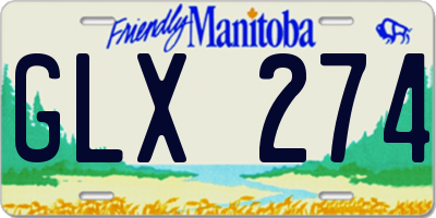 MB license plate GLX274