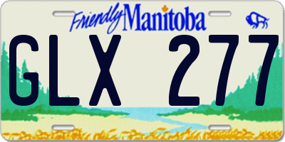 MB license plate GLX277