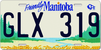 MB license plate GLX319