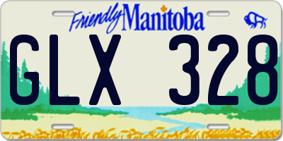 MB license plate GLX328
