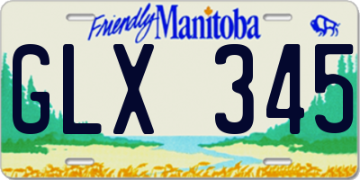 MB license plate GLX345