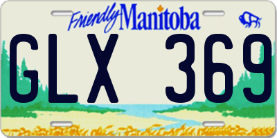 MB license plate GLX369