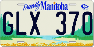 MB license plate GLX370