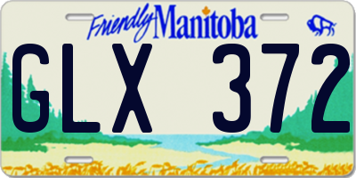 MB license plate GLX372