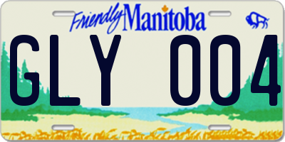 MB license plate GLY004