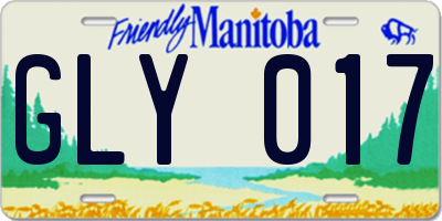 MB license plate GLY017
