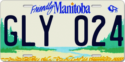 MB license plate GLY024
