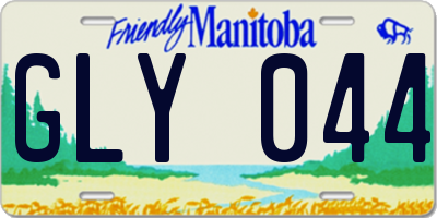 MB license plate GLY044