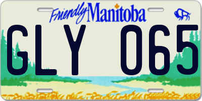 MB license plate GLY065