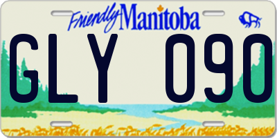 MB license plate GLY090