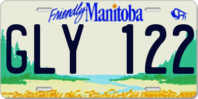 MB license plate GLY122