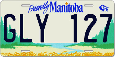 MB license plate GLY127