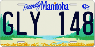 MB license plate GLY148