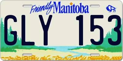 MB license plate GLY153