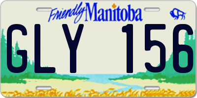 MB license plate GLY156