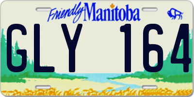 MB license plate GLY164