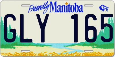 MB license plate GLY165