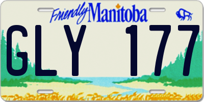 MB license plate GLY177