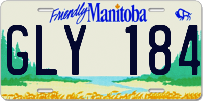 MB license plate GLY184